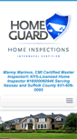 Mobile Screenshot of homeguardhomeinspection.com